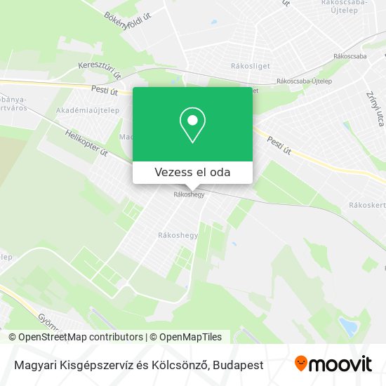 Magyari Kisgépszervíz és Kölcsönző térkép
