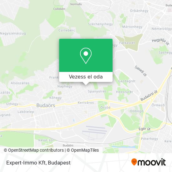 Expert-Immo Kft térkép