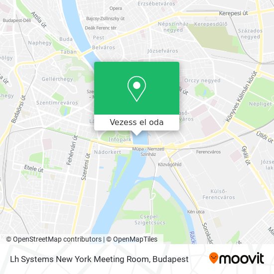Lh Systems New York Meeting Room térkép