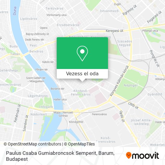 Paulus Csaba Gumiabroncsok Semperit, Barum térkép