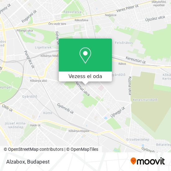 Alzabox térkép