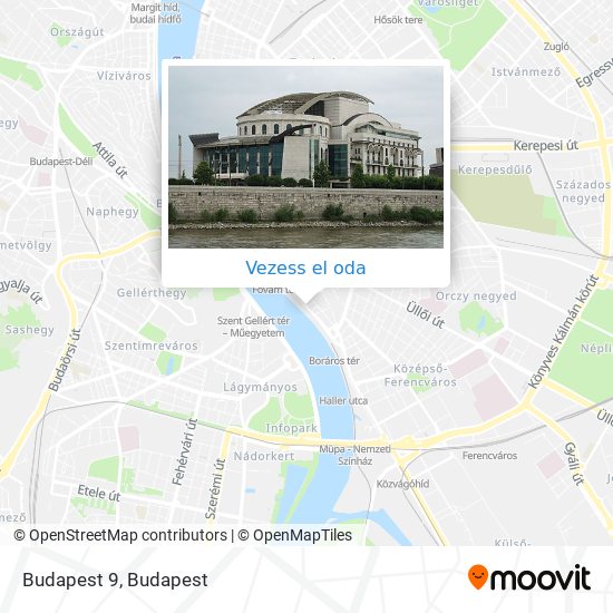 Budapest 9 térkép
