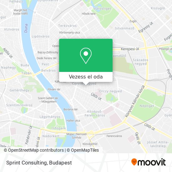 Sprint Consulting térkép