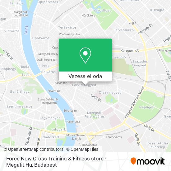 Force Now Cross Training & Fitness store - Megafit.Hu térkép