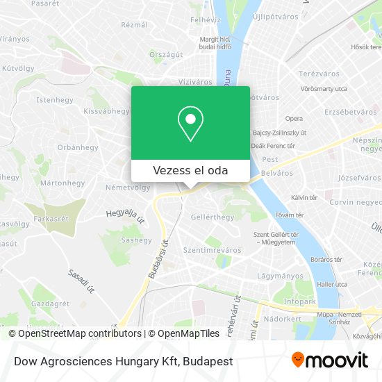 Dow Agrosciences Hungary Kft térkép