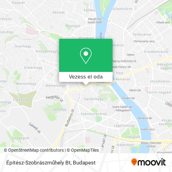 Építész-Szobrászműhely Bt térkép