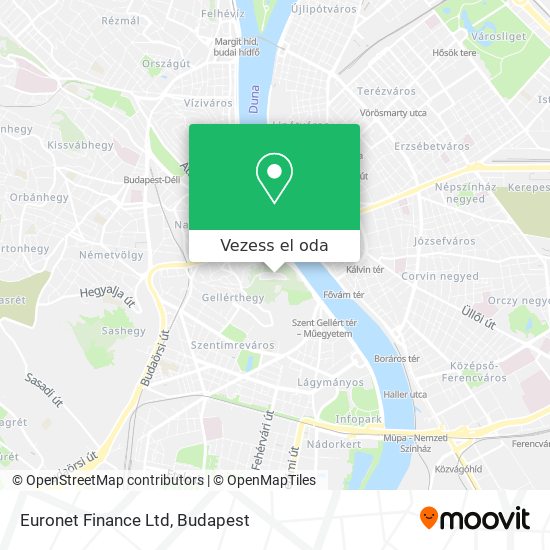 Euronet Finance Ltd térkép
