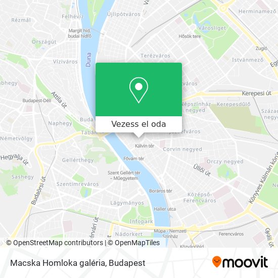 Macska Homloka galéria térkép