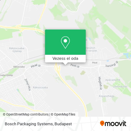 Bosch Packaging Systems térkép