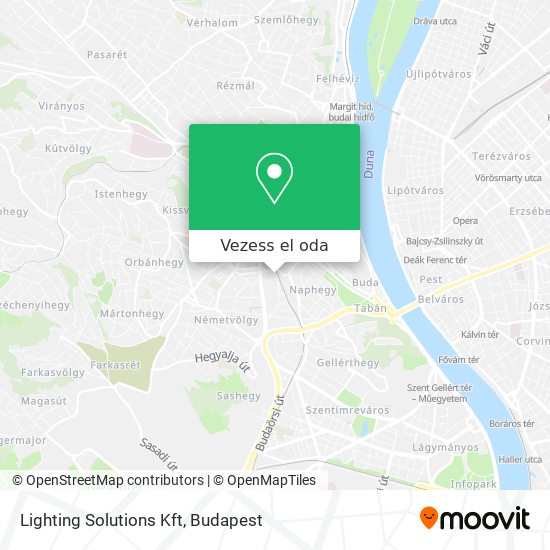 Lighting Solutions Kft térkép