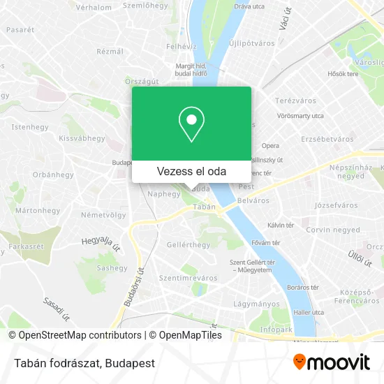 Tabán fodrászat térkép