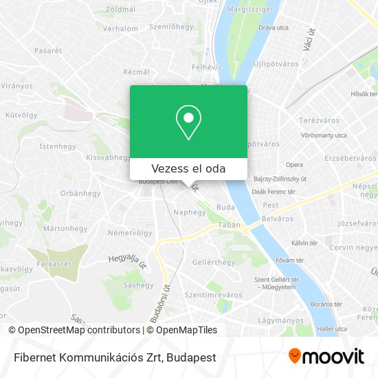 Fibernet Kommunikációs Zrt térkép