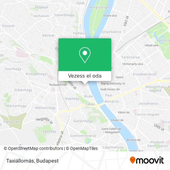 Taxiállomás térkép