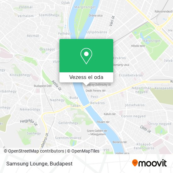 Samsung Lounge térkép