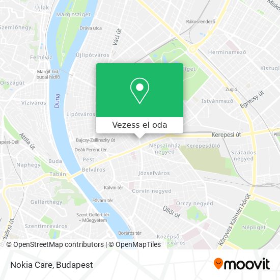 Nokia Care térkép