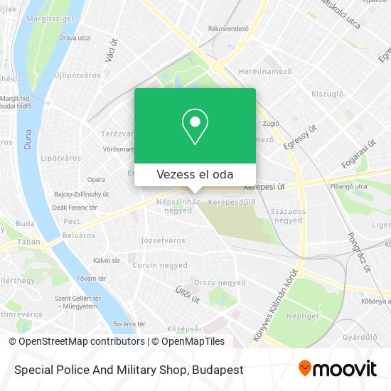 Special Police And Military Shop térkép