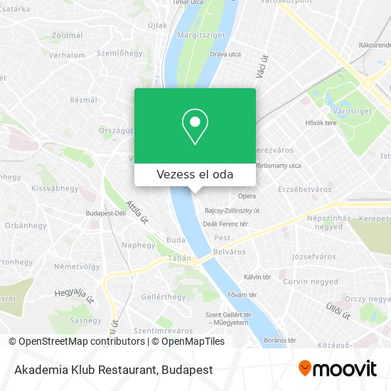 Akademia Klub Restaurant térkép