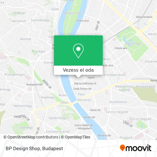 BP Design Shop térkép