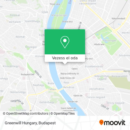 Greenwill Hungary térkép
