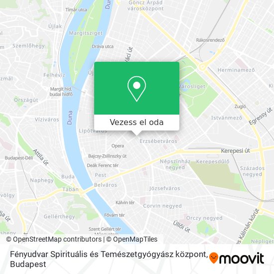 Fényudvar Spirituális és Temészetgyógyász központ térkép