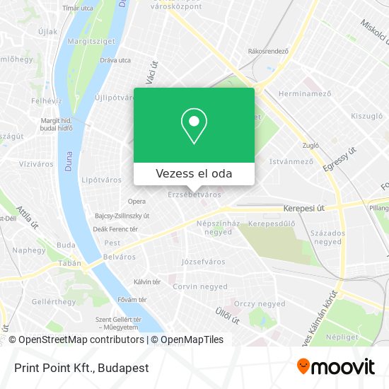 Print Point Kft. térkép