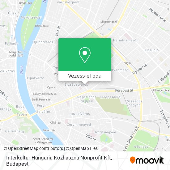 Interkultur Hungaria Közhasznú Nonprofit Kft térkép