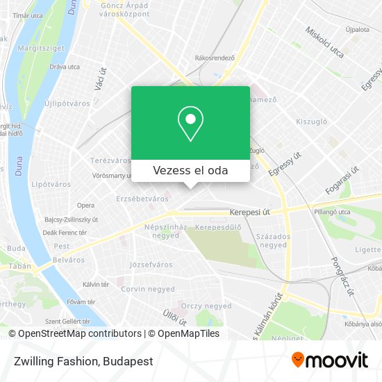 Zwilling Fashion térkép