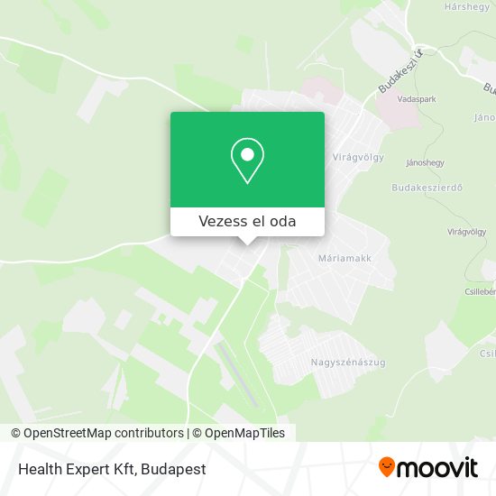 Health Expert Kft térkép
