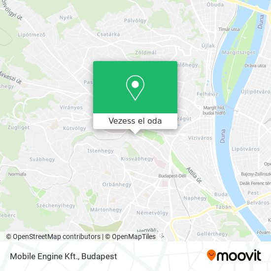 Mobile Engine Kft. térkép