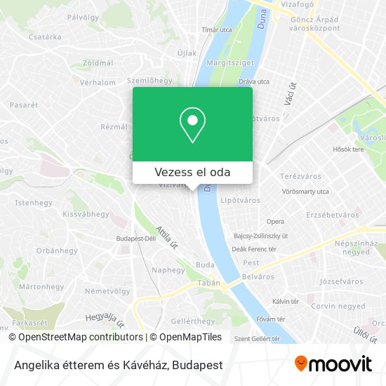 Angelika étterem és Kávéház térkép