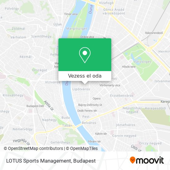 LOTUS Sports Management térkép