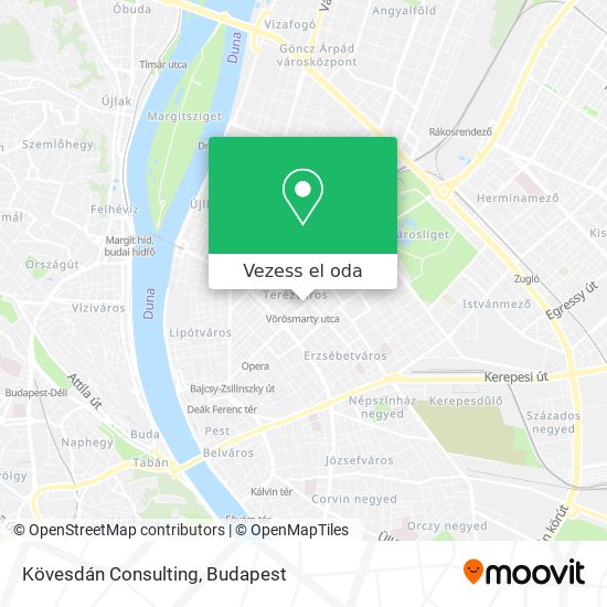 Kövesdán Consulting térkép