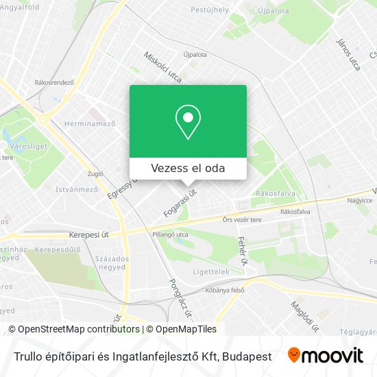 Trullo építőipari és Ingatlanfejlesztő Kft térkép