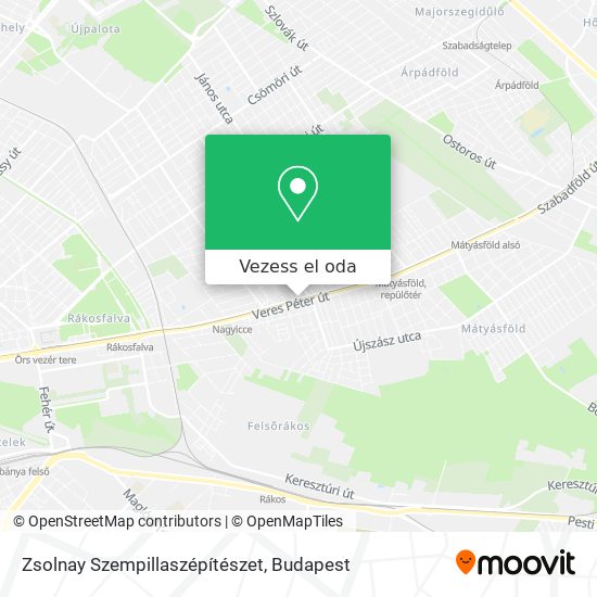 Zsolnay Szempillaszépítészet térkép