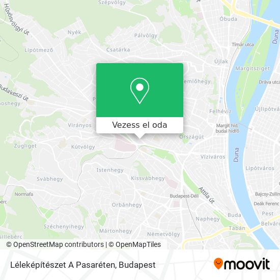 Léleképítészet A Pasaréten térkép