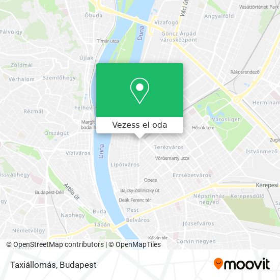 Taxiállomás térkép