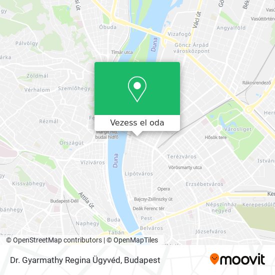 Dr. Gyarmathy Regina Ügyvéd térkép