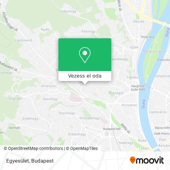 Egyesület térkép