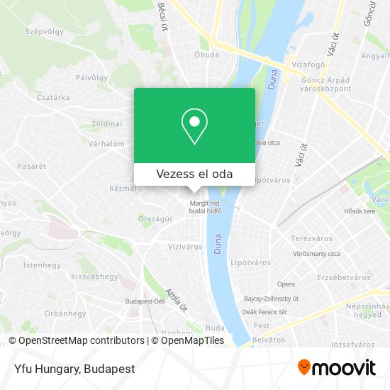 Yfu Hungary térkép