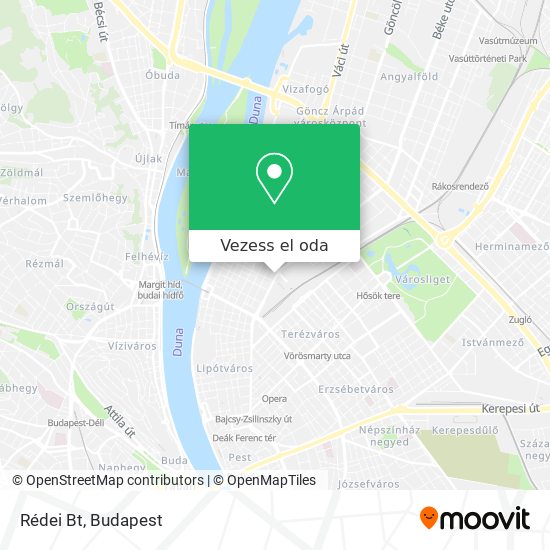 Rédei Bt térkép