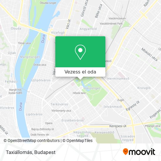 Taxiállomás térkép