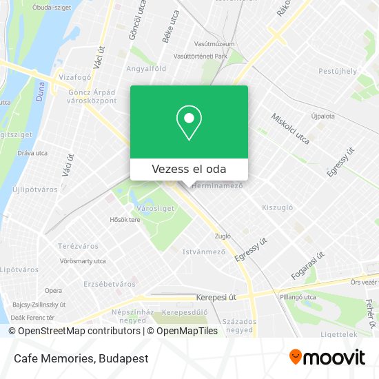 Cafe Memories térkép
