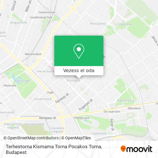 Terhestorna Kismama Torna Pocakos Torna térkép