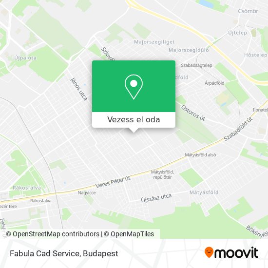 Fabula Cad Service térkép