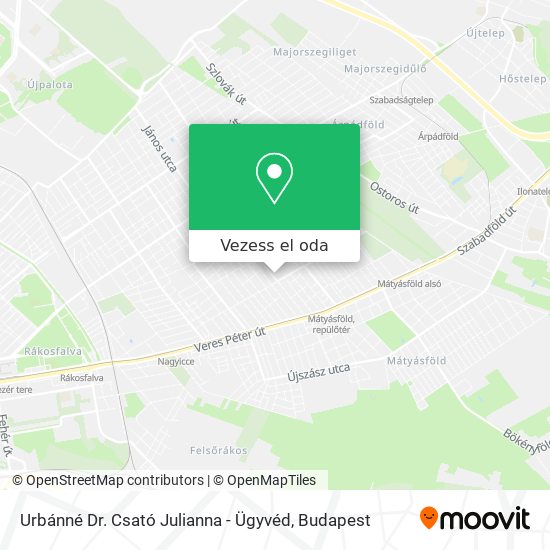Urbánné Dr. Csató Julianna - Ügyvéd térkép
