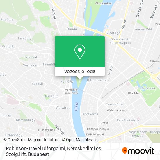 Robinson-Travel Idforgalmi, Kereskedlmi és Szolg.Kft térkép