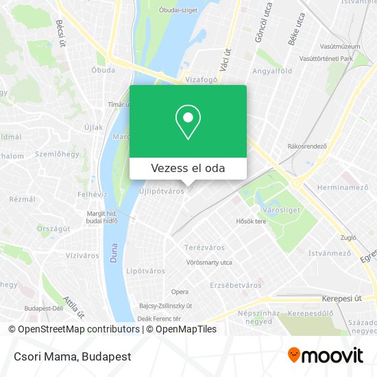 Csori Mama térkép