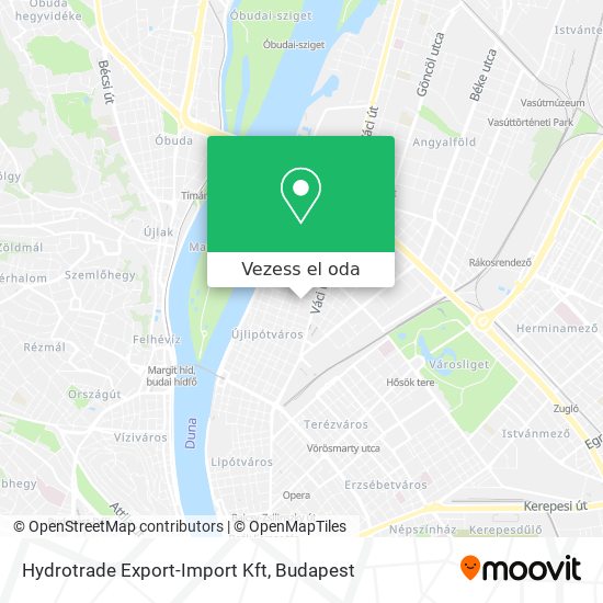 Hydrotrade Export-Import Kft térkép