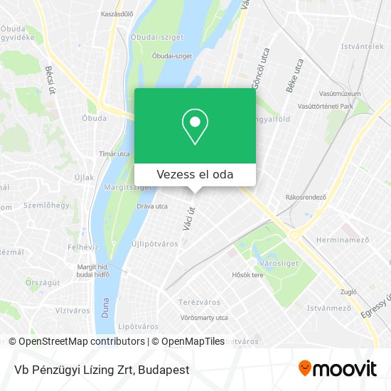 Vb Pénzügyi Lízing Zrt térkép