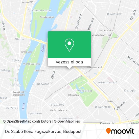 Dr. Szabó Ilona Fogszakorvos térkép